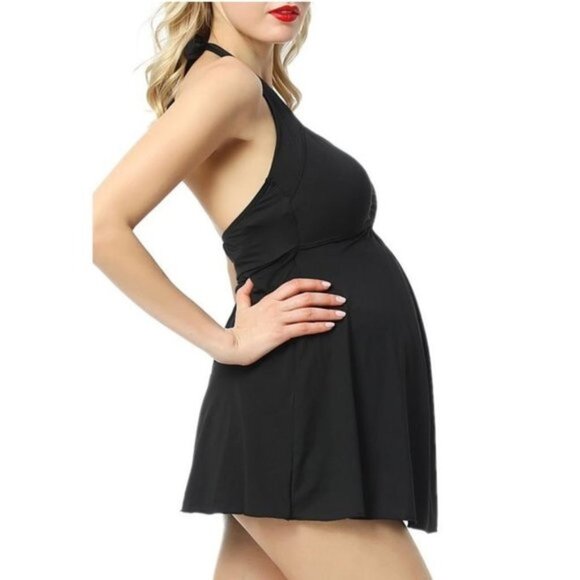 🔥HP🔥 Kimi and Kai Bella One-Piece Maternity Swimsuit - Picture 2 of 8